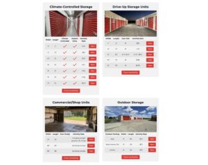 Storage Unit Prices