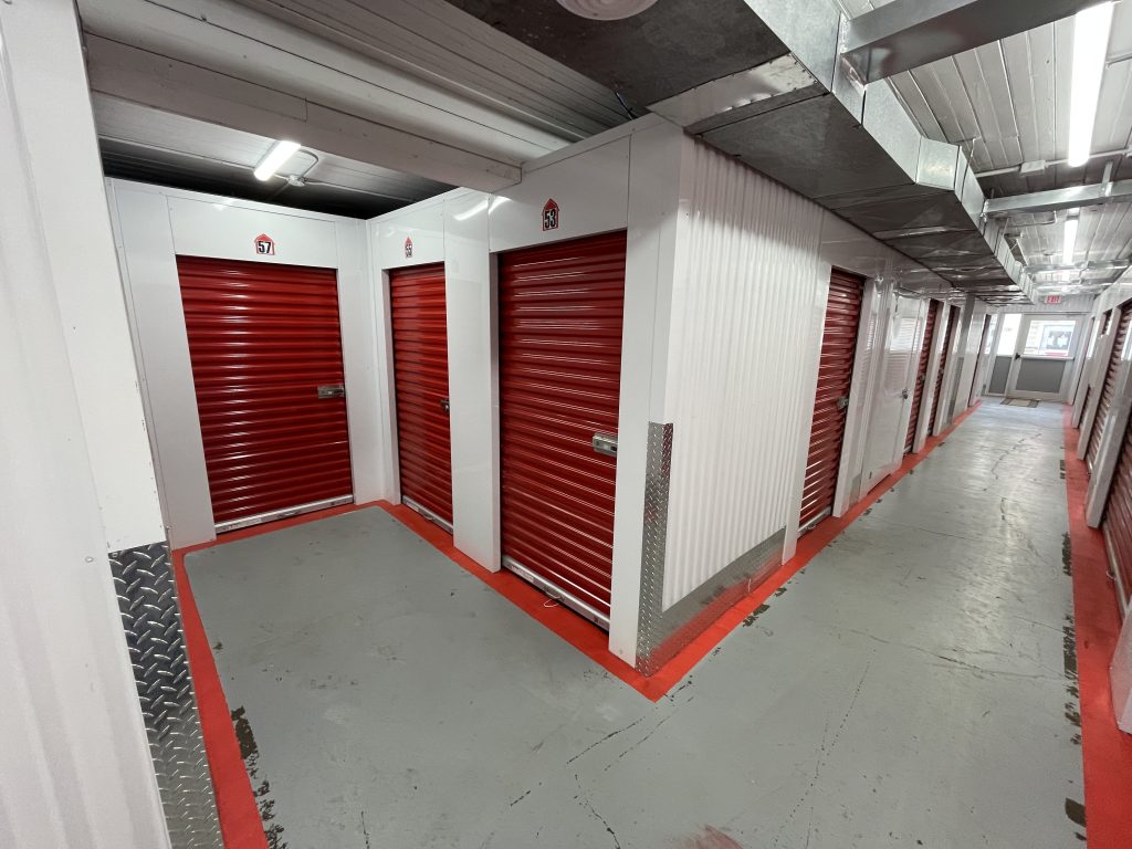 Indoor Climate Controlled Storage Units in Davenport, Iowa at Red Barn Storage.