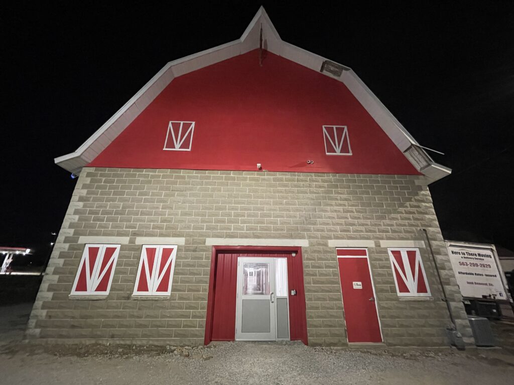 Red Barn Storage Climate Controlled Units in the main building.