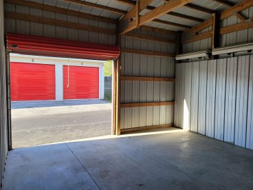 Inside 18' × 19' Storage Unit (#23) in Davenport, Iowa