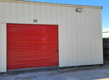 Inside 18' × 19' Storage Unit (#30) in Davenport, Iowa