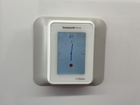 Honeywell Home Thermostat ProSeries at Climate Controlled Storage Units in Davenport, Iowa