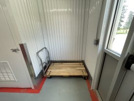 Moving Cart at Indoor Climate Controlled Storage Units in Davenport, Iowa at Red Barn Storage