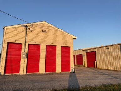 Multiple Storage Units at Red Barn Storage in Davenport, Iowa